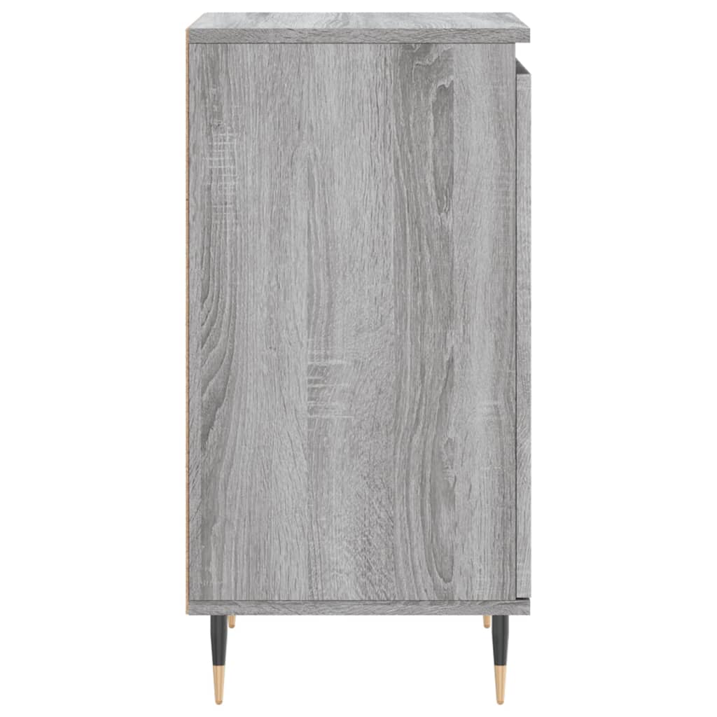Buffets 2 pcs sonoma gris 40x35x70 cm bois d'ingénierie - XIOS