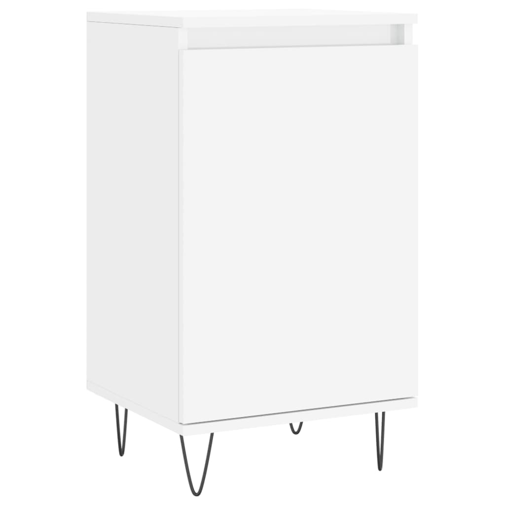 Buffet blanc 40x35x70 cm bois d’ingénierie - XIOS