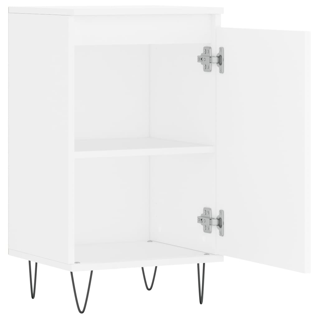 Buffets 2 pcs blanc 40x35x70 cm bois d’ingénierie - XIOS