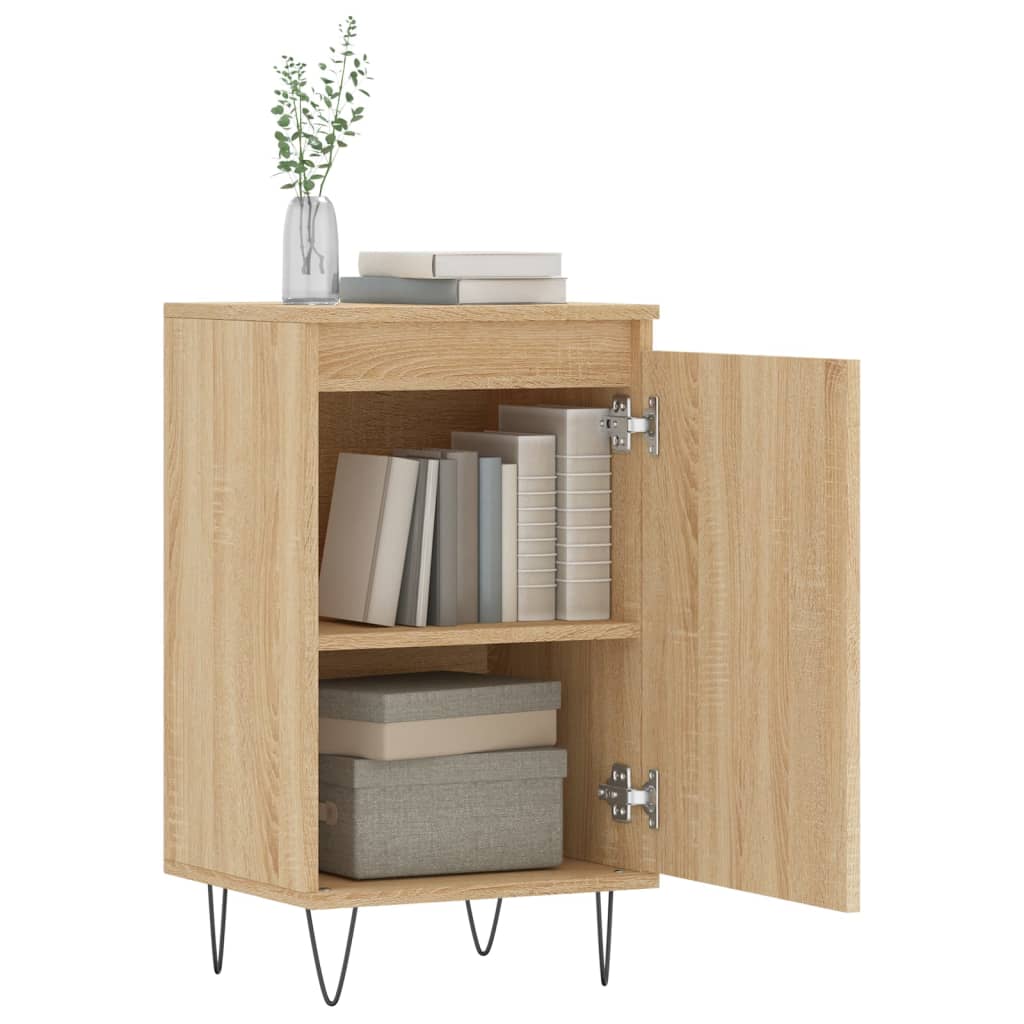 Buffet chêne sonoma 40x35x70 cm bois d'ingénierie - XIOS