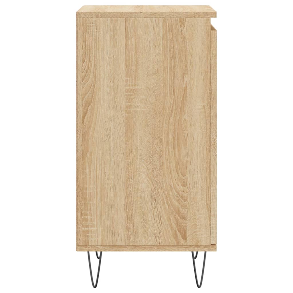 Buffet chêne sonoma 40x35x70 cm bois d'ingénierie - XIOS