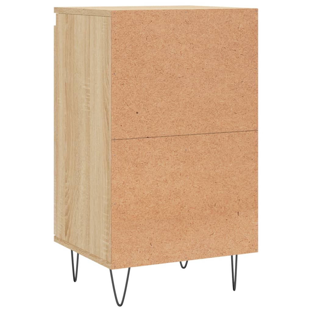 Buffet chêne sonoma 40x35x70 cm bois d'ingénierie - XIOS