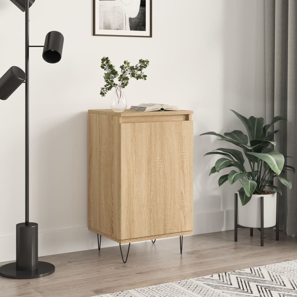 Buffet chêne sonoma 40x35x70 cm bois d'ingénierie - XIOS