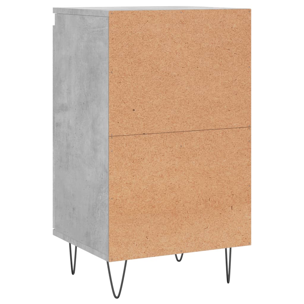 Buffet gris béton 40x35x70 cm bois d'ingénierie - XIOS