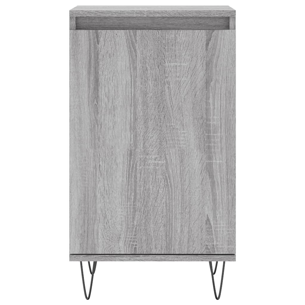 Buffets 2 pcs sonoma gris 40x35x70 cm bois d'ingénierie - XIOS