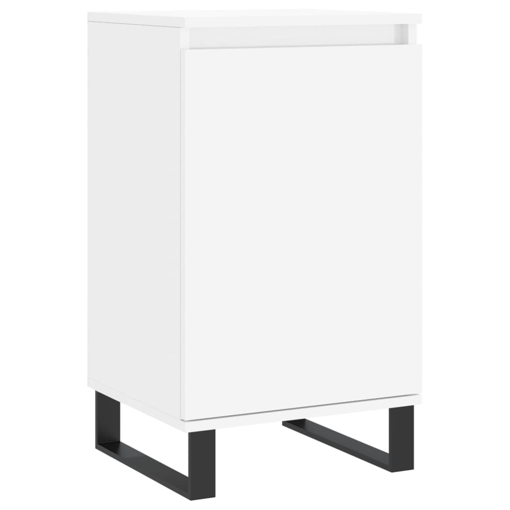 Buffets 2 pcs blanc 40x35x70 cm bois d’ingénierie - XIOS