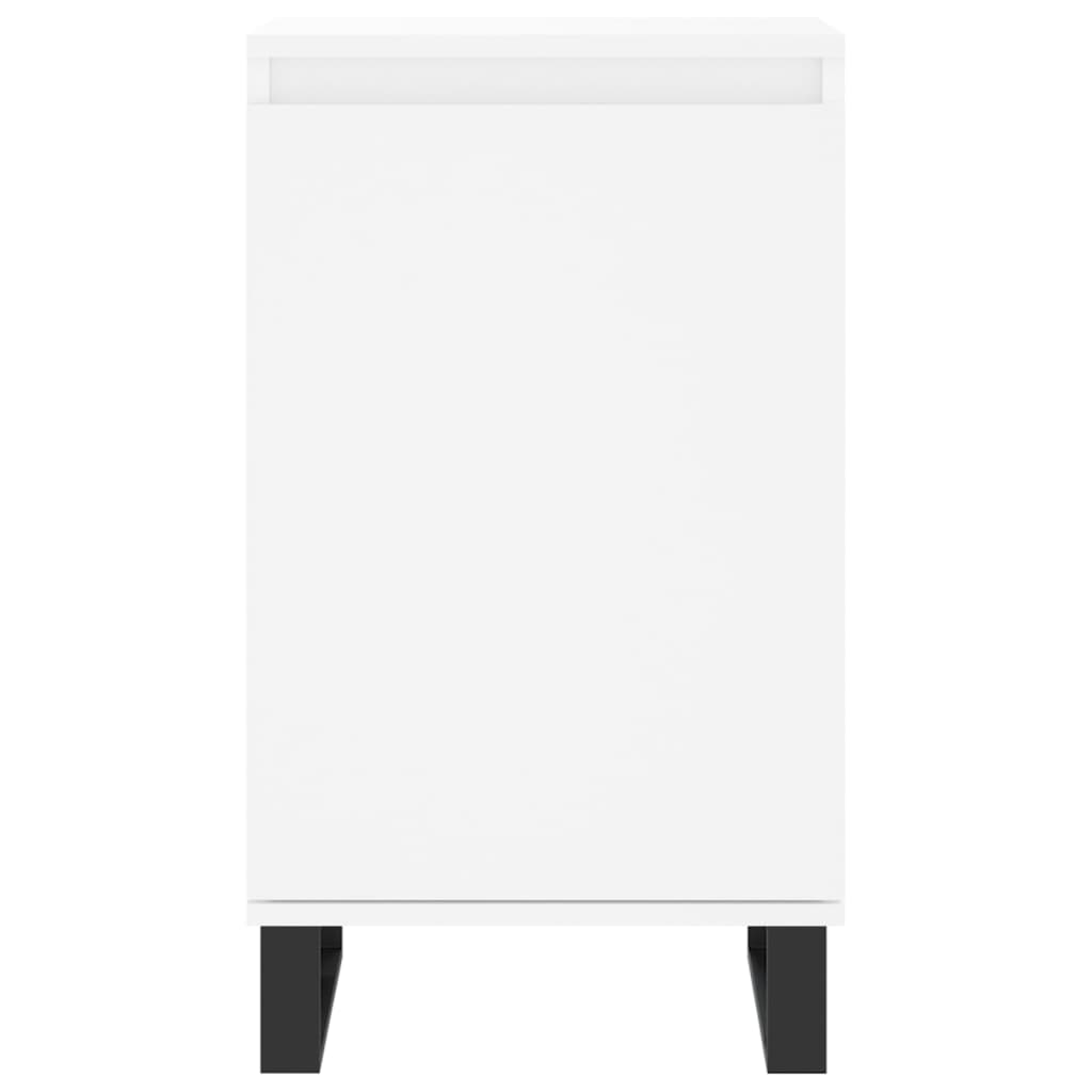 Buffets 2 pcs blanc 40x35x70 cm bois d’ingénierie - XIOS