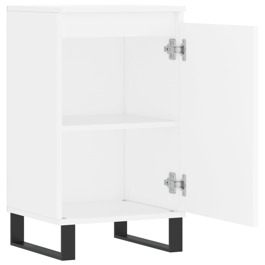 Buffets 2 pcs blanc 40x35x70 cm bois d’ingénierie - XIOS