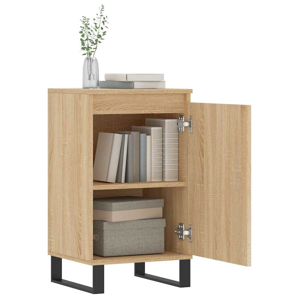 Buffet chêne sonoma 40x35x70 cm bois d'ingénierie - XIOS
