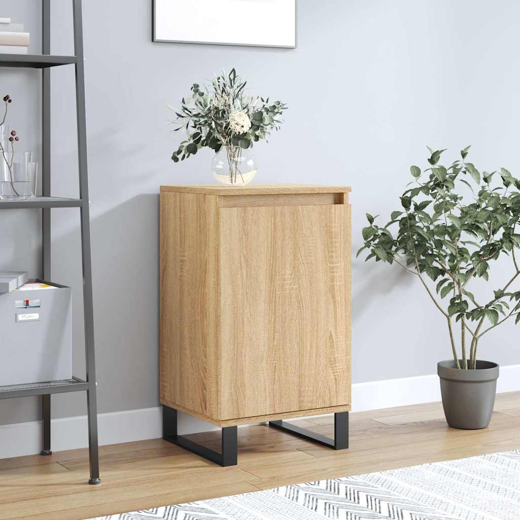 Buffet chêne sonoma 40x35x70 cm bois d'ingénierie - XIOS