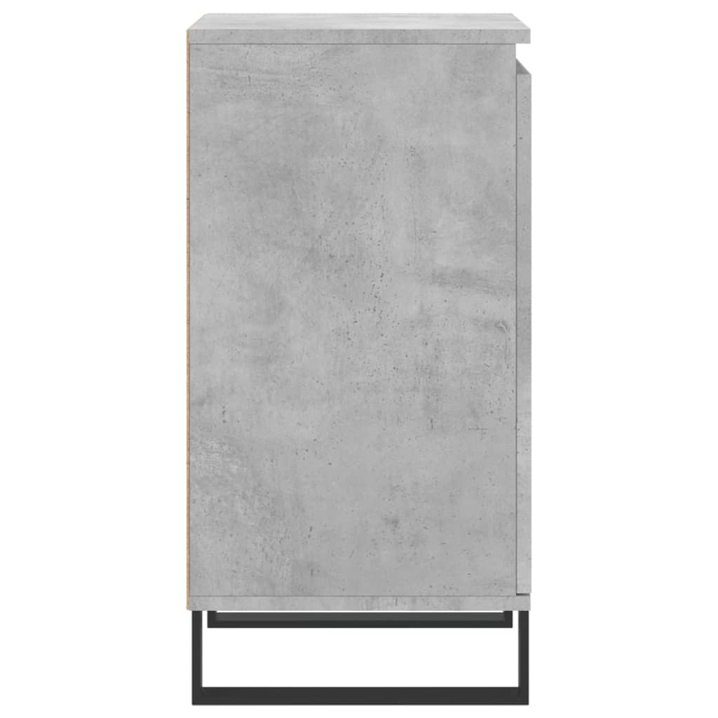 Buffet gris béton 40x35x70 cm bois d'ingénierie - XIOS