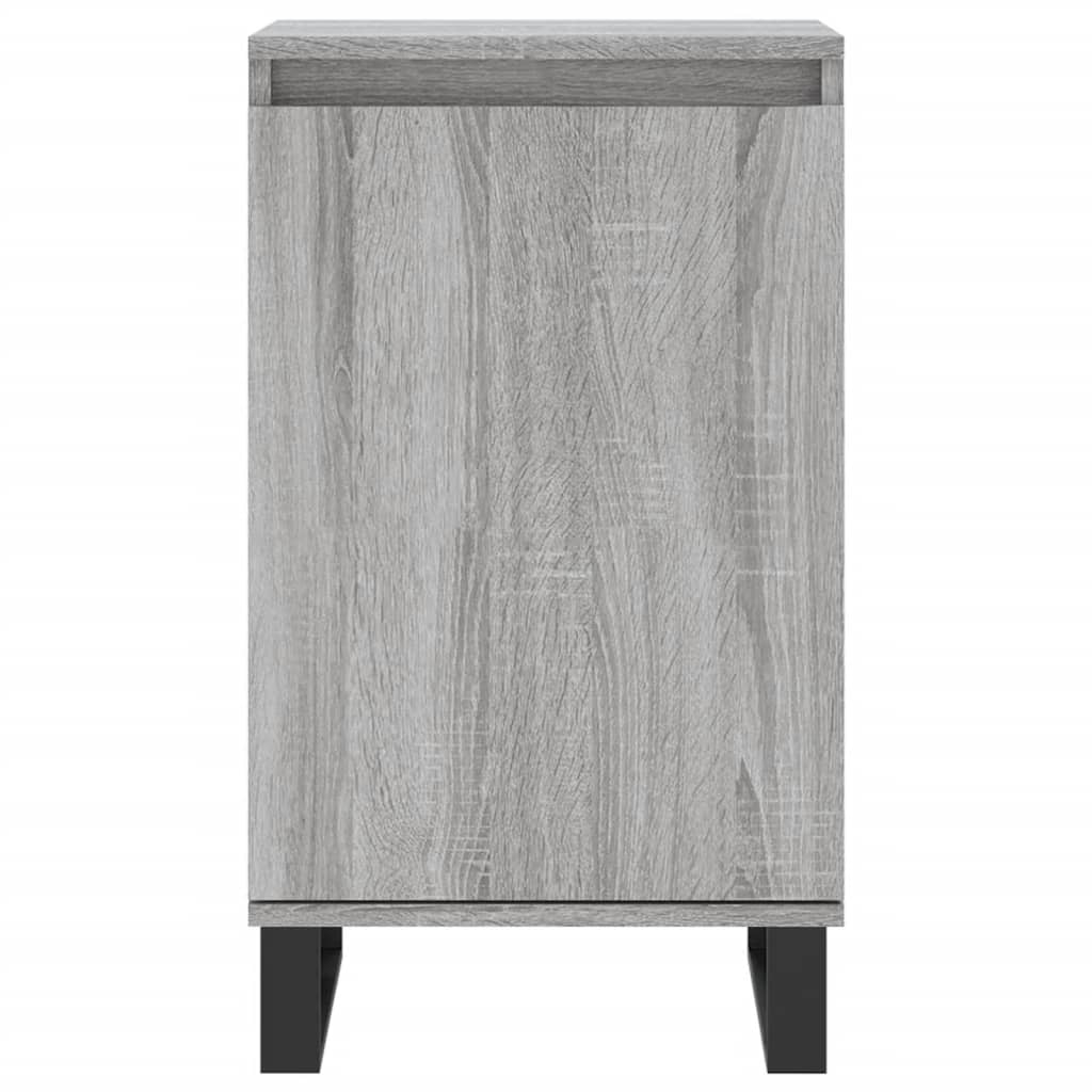 Buffet sonoma gris 40x35x70 cm bois d'ingénierie - XIOS