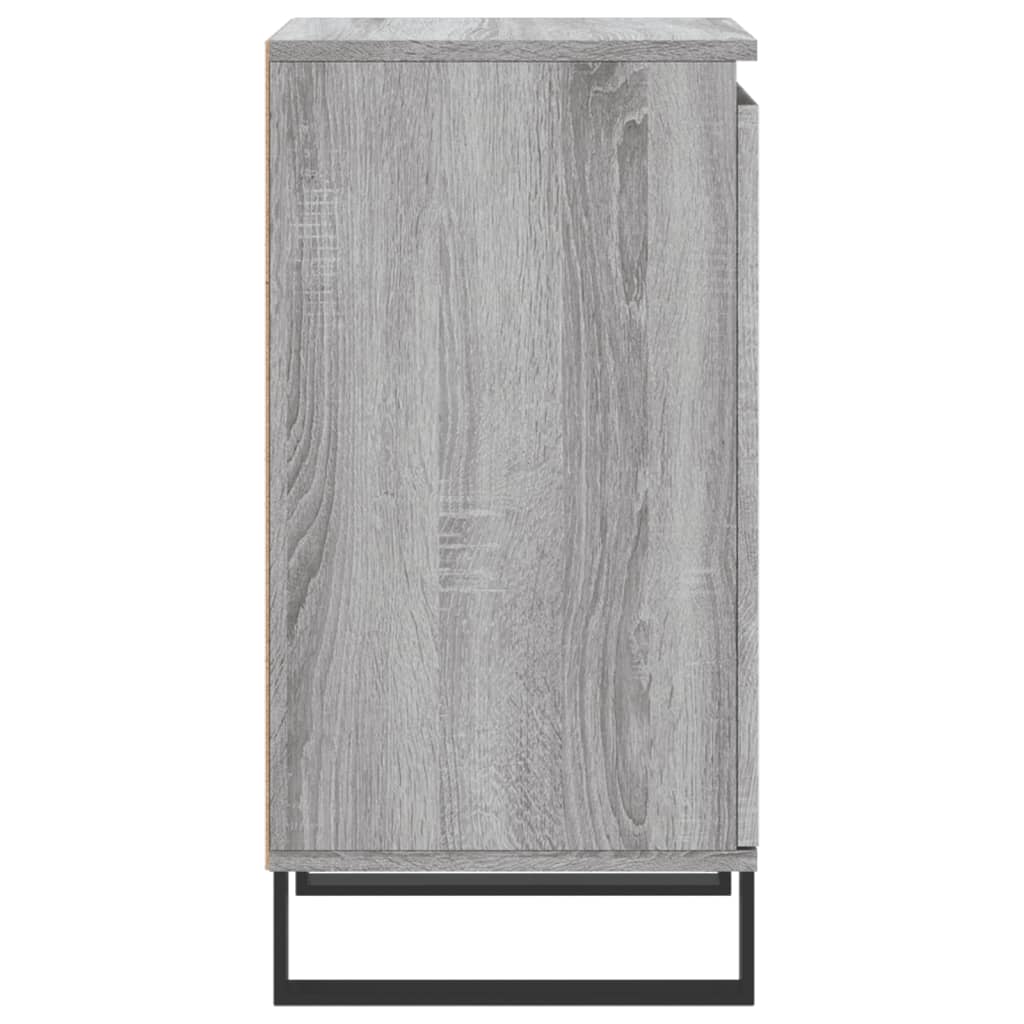Buffet sonoma gris 40x35x70 cm bois d'ingénierie - XIOS