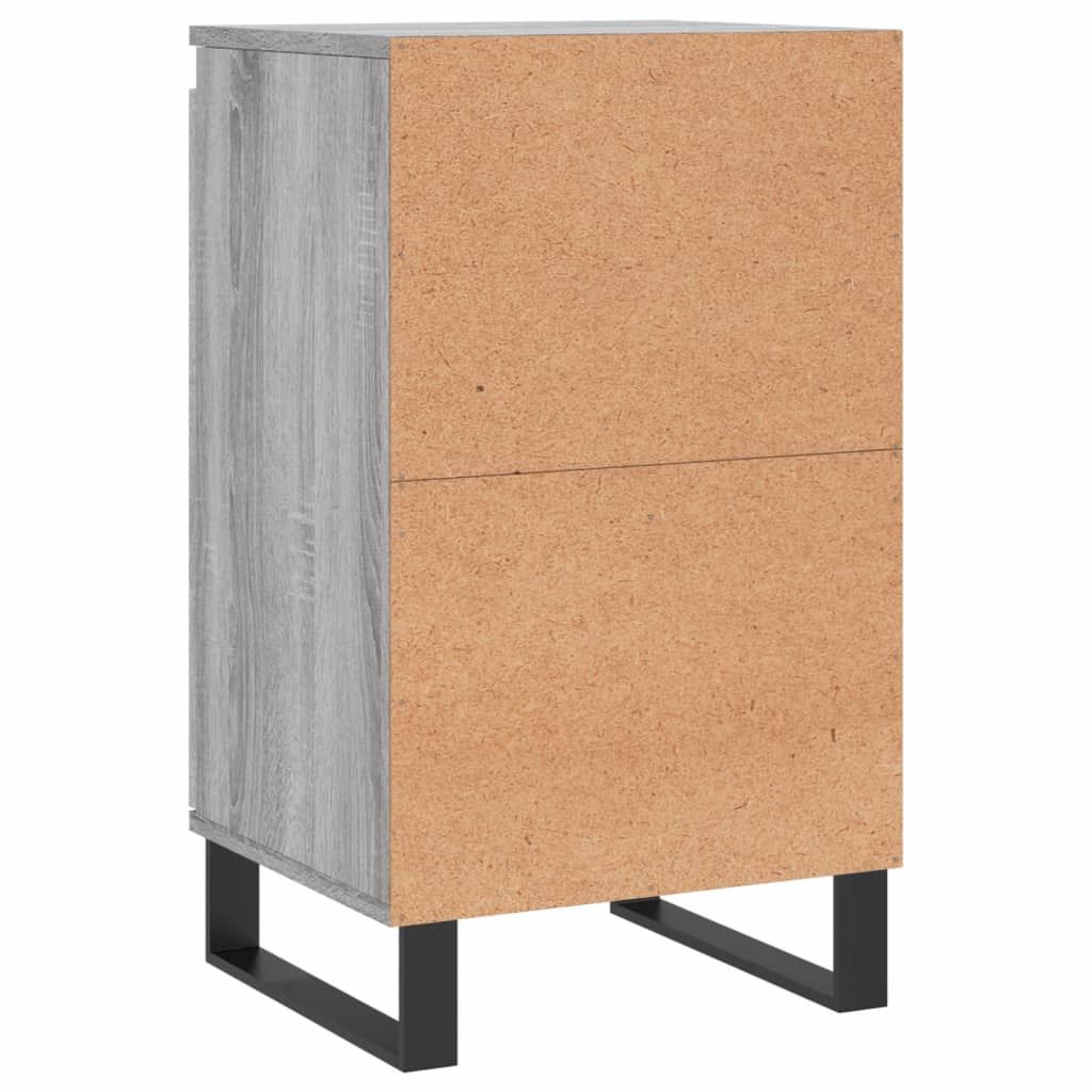 Buffet sonoma gris 40x35x70 cm bois d'ingénierie - XIOS