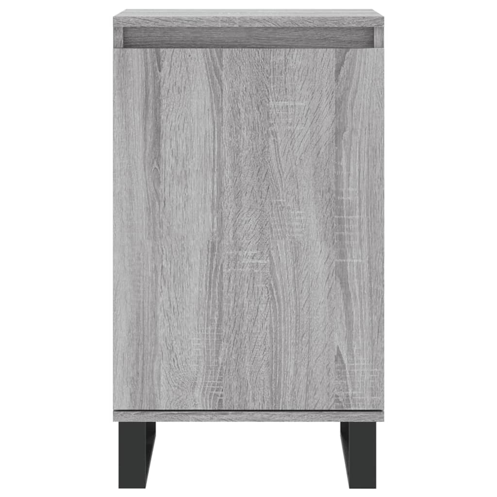 Buffets 2 pcs sonoma gris 40x35x70 cm bois d'ingénierie - XIOS