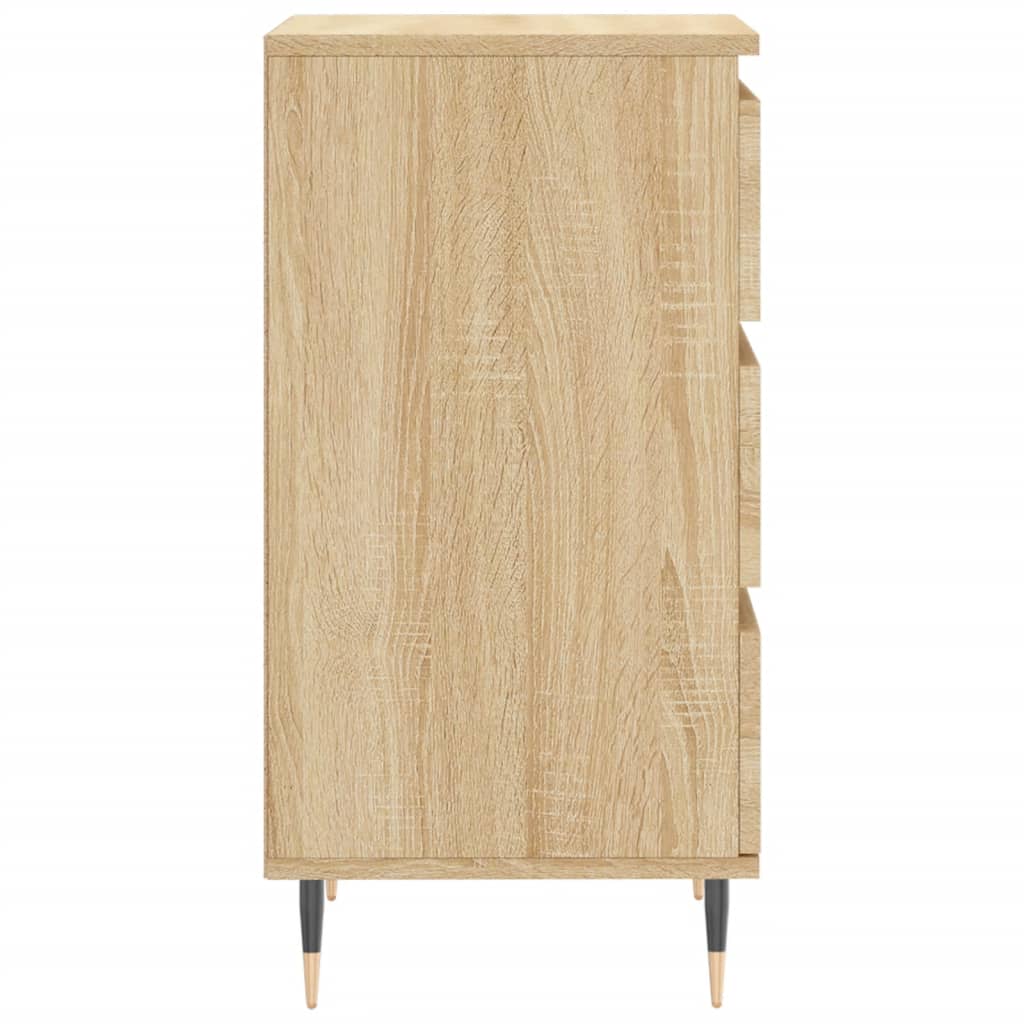 Buffet chêne sonoma 40x35x70 cm bois d'ingénierie - XIOS