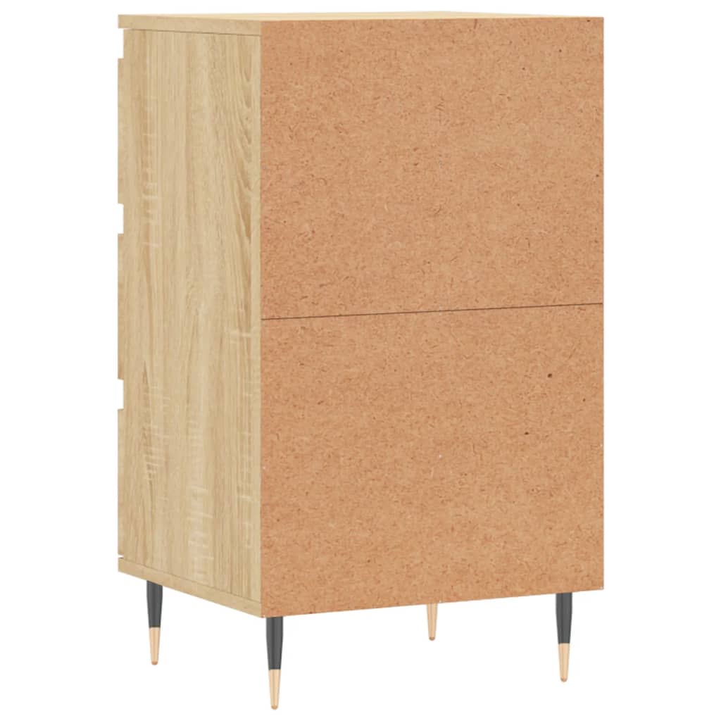 Buffet chêne sonoma 40x35x70 cm bois d'ingénierie - XIOS