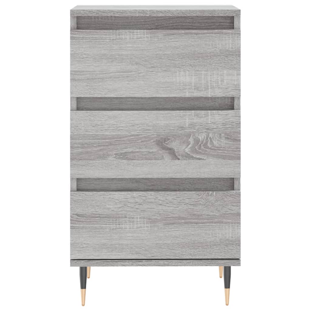 Buffet sonoma gris 40x35x70 cm bois d'ingénierie - XIOS