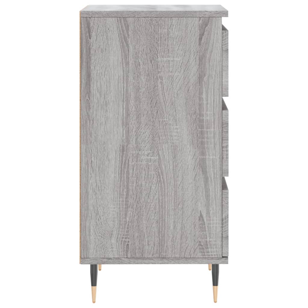 Buffet sonoma gris 40x35x70 cm bois d'ingénierie - XIOS