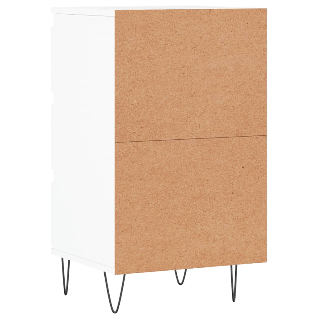 Buffet blanc 40x35x70 cm bois d’ingénierie - XIOS