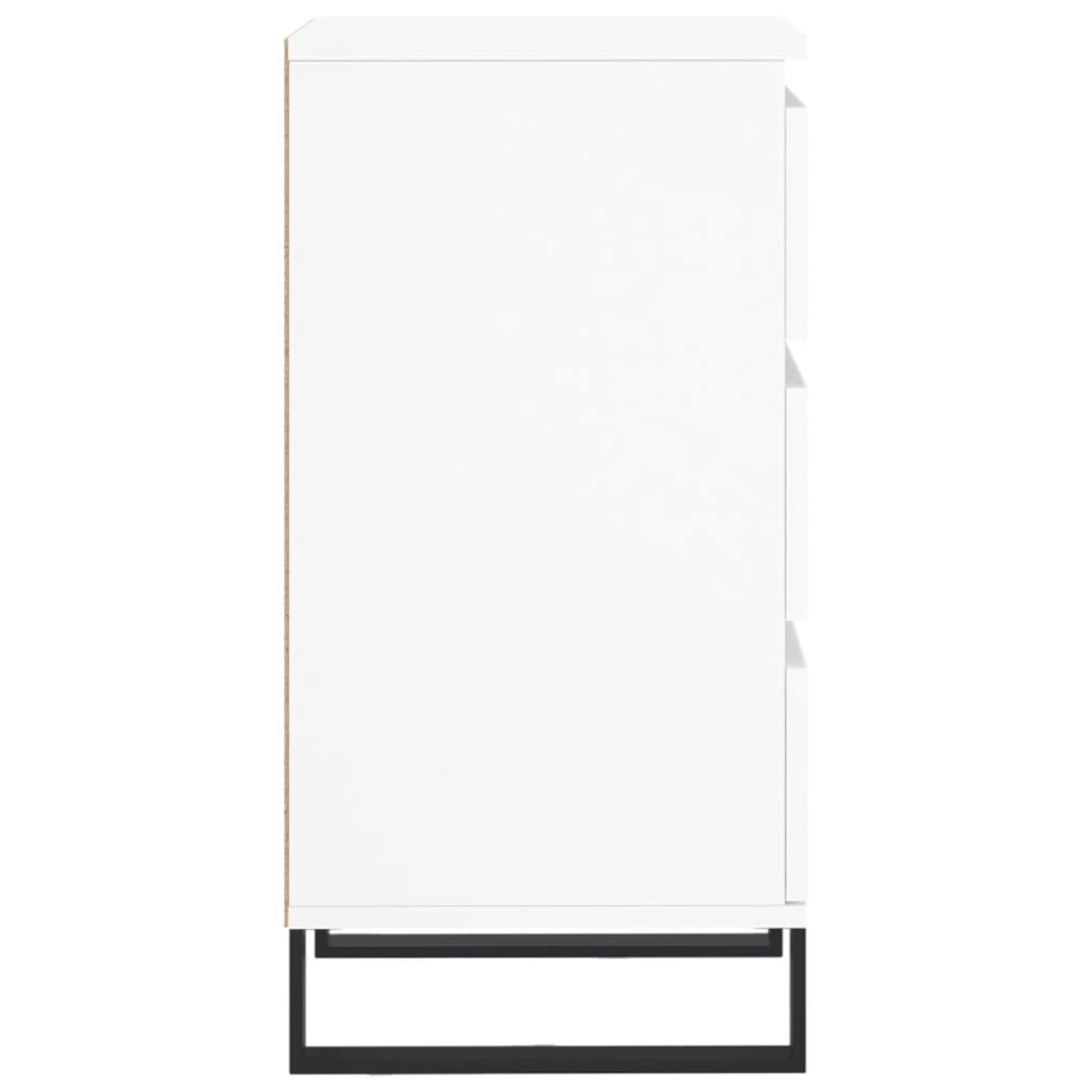 Buffet blanc 40x35x70 cm bois d’ingénierie - XIOS