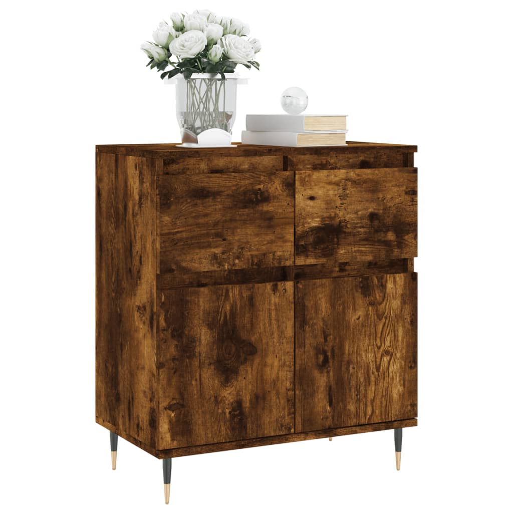 Buffet Chêne fumé 60x35x70 cm Bois d'ingénierie - XIOS