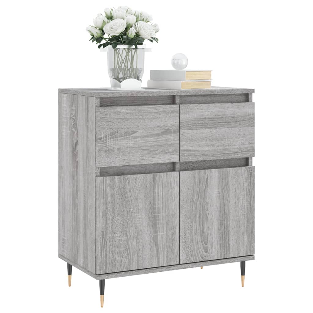 Buffet Sonoma gris 60x35x70 cm Bois d'ingénierie - XIOS