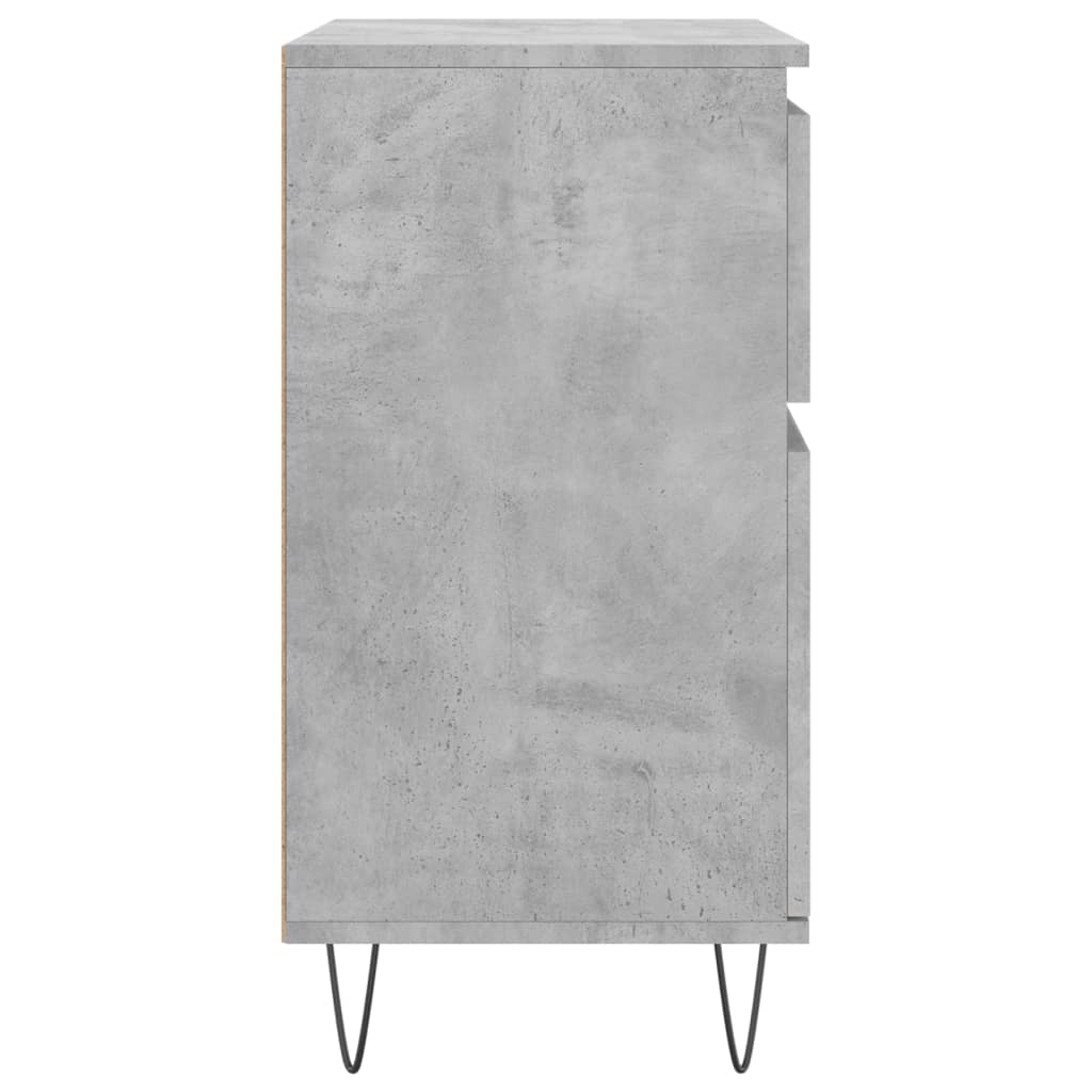 Buffet Gris béton 60x35x70 cm Bois d'ingénierie - XIOS