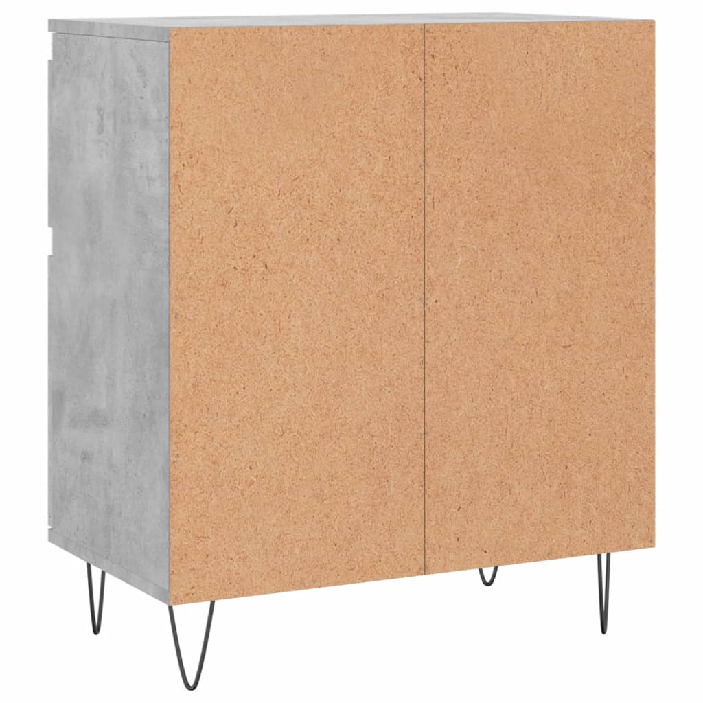 Buffet Gris béton 60x35x70 cm Bois d'ingénierie - XIOS