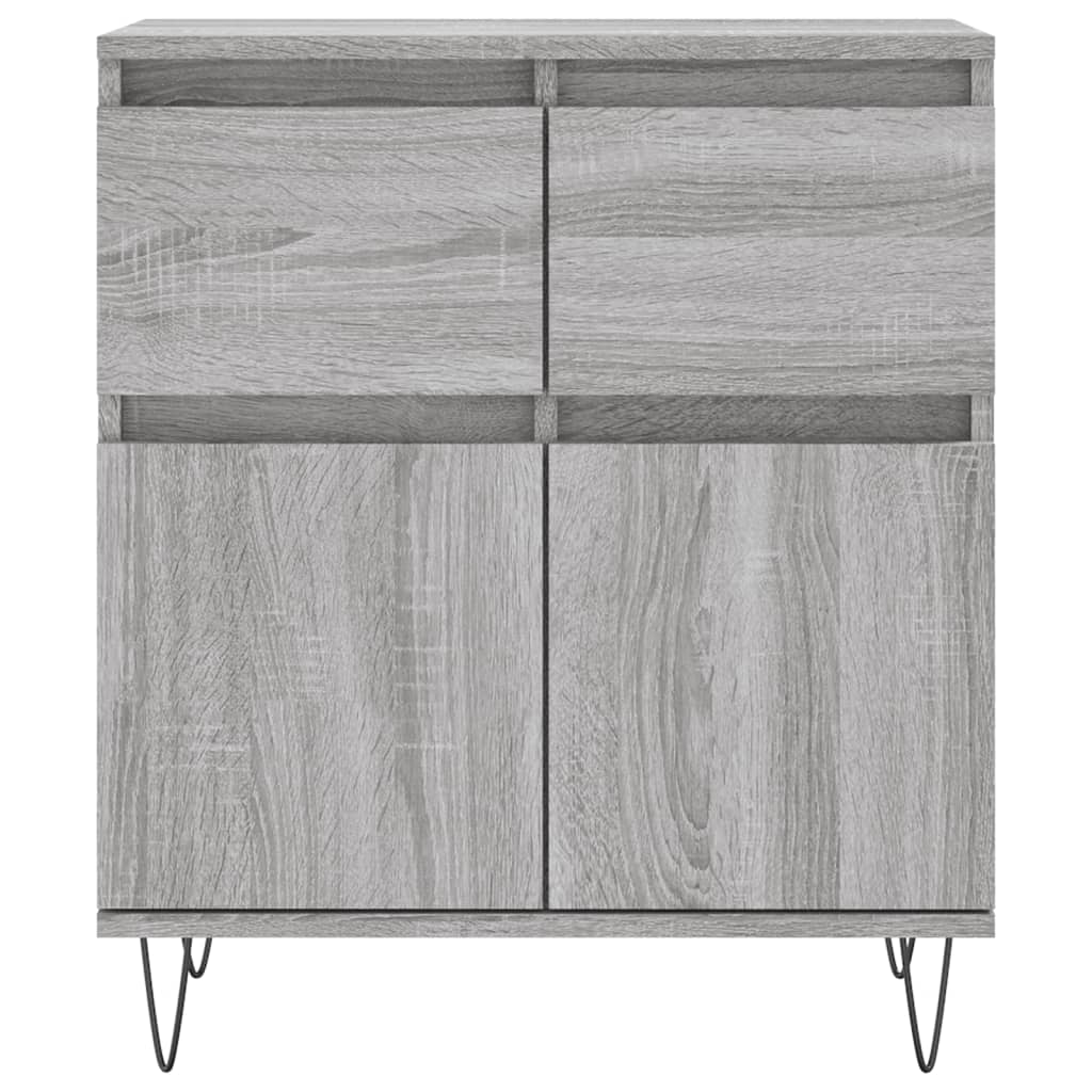 Buffet Sonoma gris 60x35x70 cm Bois d'ingénierie - XIOS