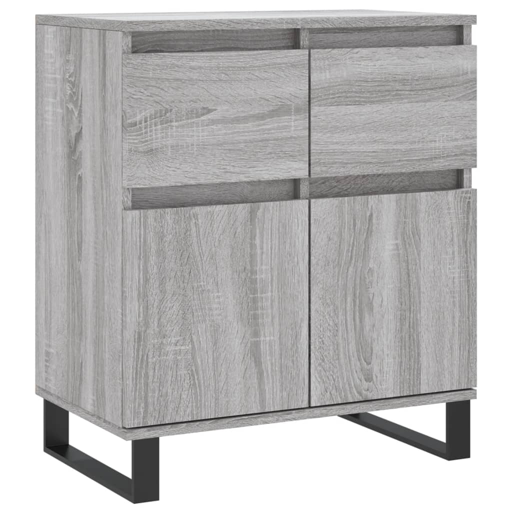 Buffet Sonoma gris 60x35x70 cm Bois d'ingénierie - XIOS