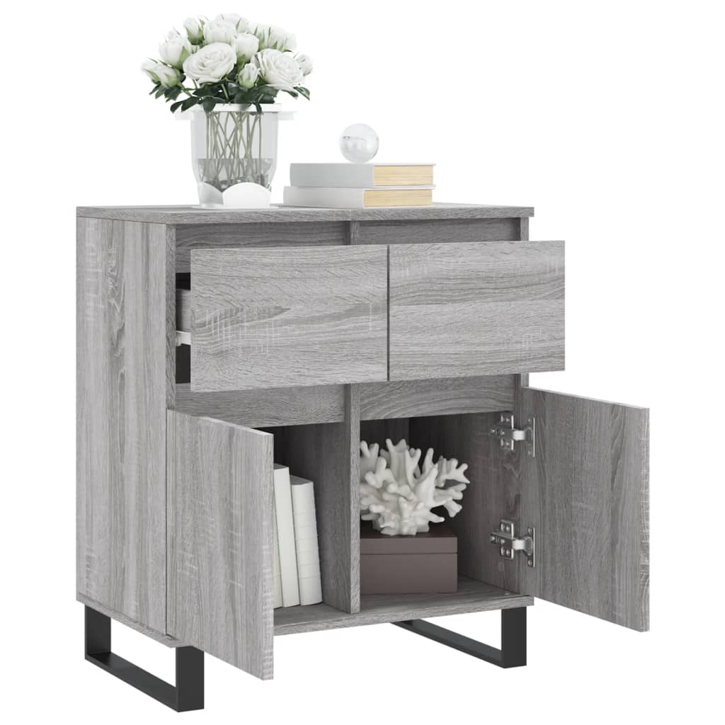 Buffet Sonoma gris 60x35x70 cm Bois d'ingénierie - XIOS