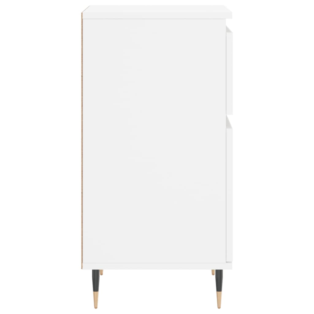 Buffets 2 pcs blanc 40x35x70 cm bois d’ingénierie - XIOS