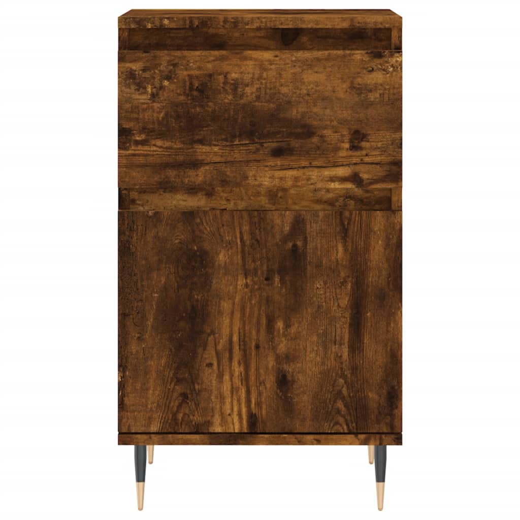 Buffet chêne fumé 40x35x70 cm bois d'ingénierie - XIOS