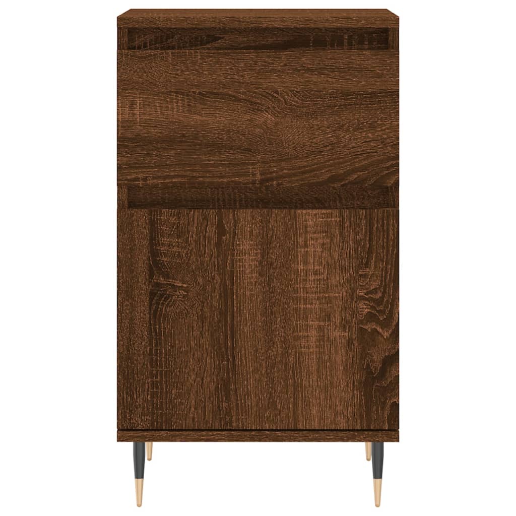 Buffet chêne marron 40x35x70 cm bois d'ingénierie - XIOS