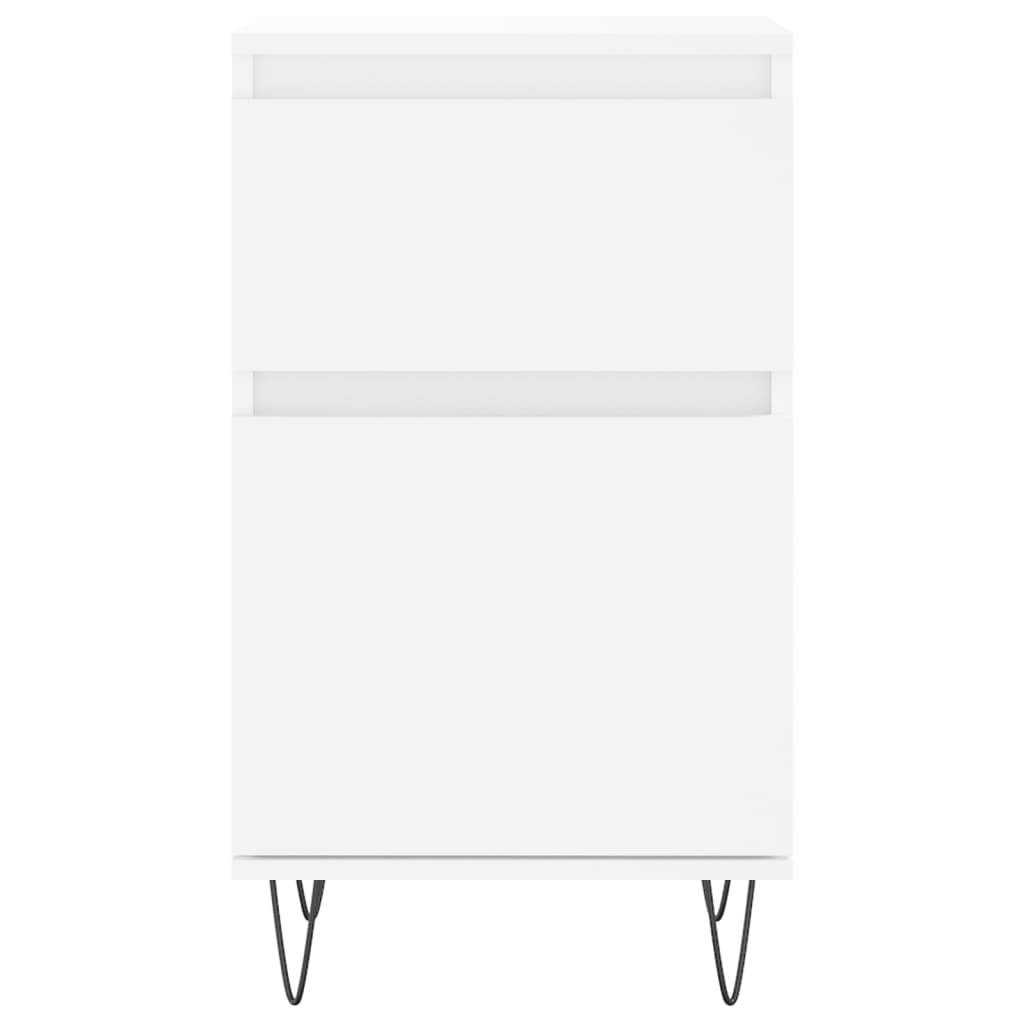 Buffet blanc 40x35x70 cm bois d’ingénierie - XIOS