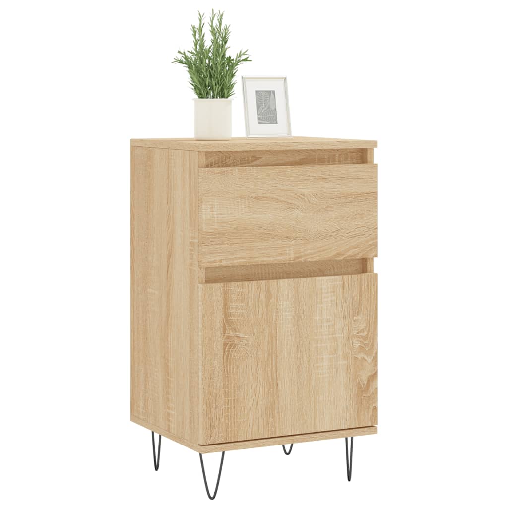 Buffet chêne sonoma 40x35x70 cm bois d'ingénierie - XIOS
