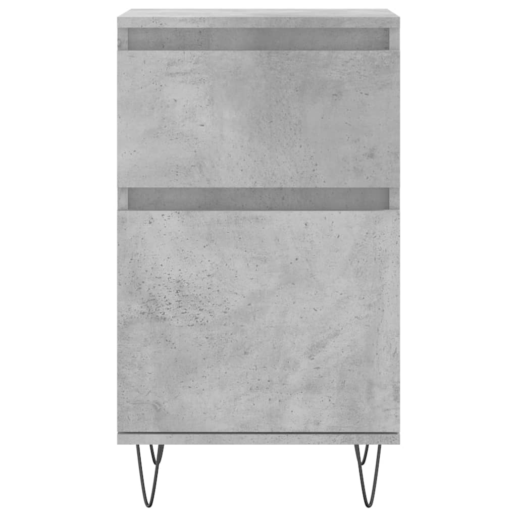 Buffet gris béton 40x35x70 cm bois d'ingénierie - XIOS