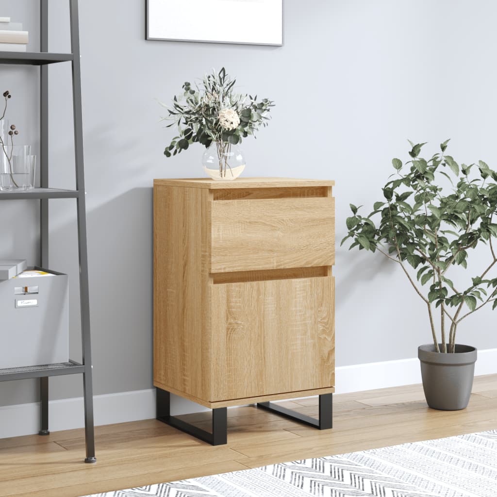Buffet chêne sonoma 40x35x70 cm bois d'ingénierie - XIOS