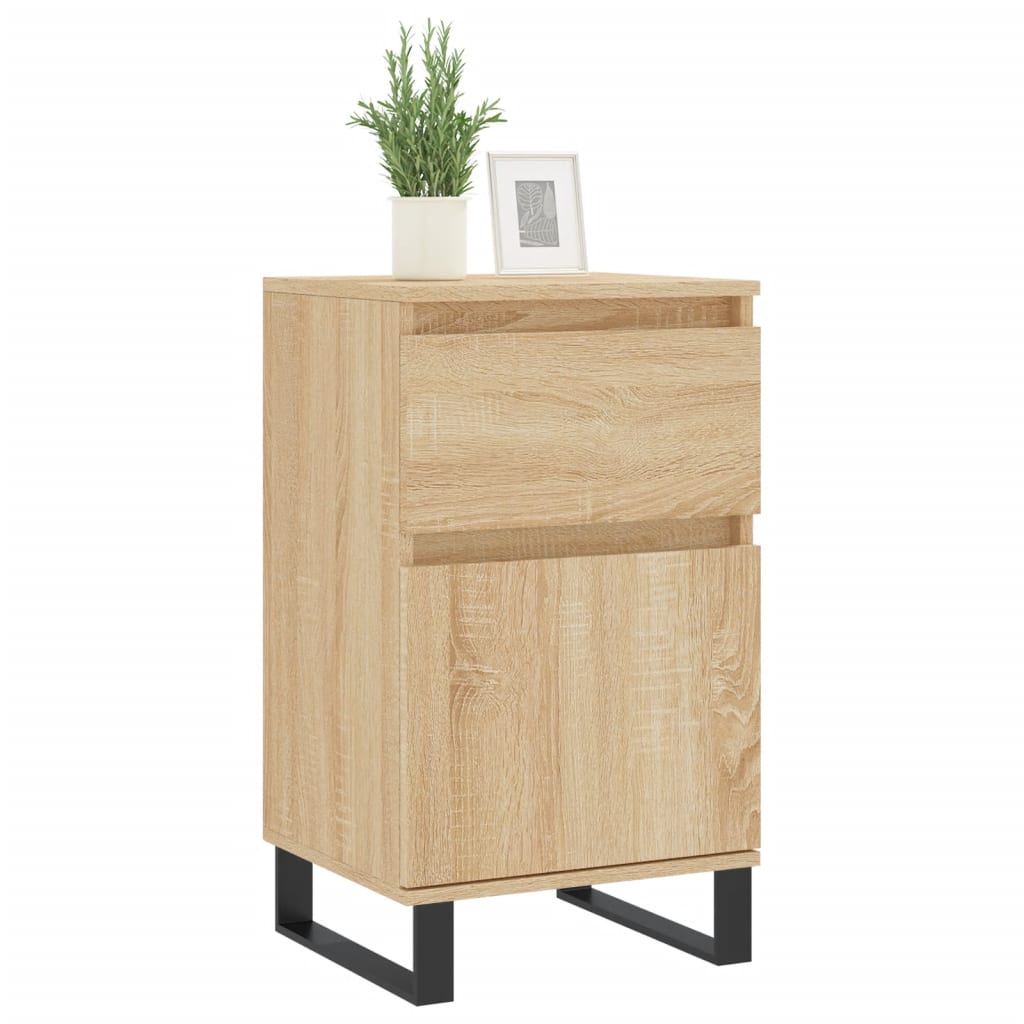 Buffets 2 pcs chêne sonoma 40x35x70 cm bois d'ingénierie - XIOS