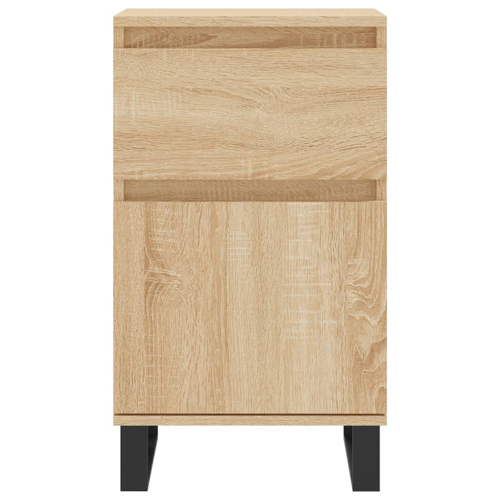 Buffets 2 pcs chêne sonoma 40x35x70 cm bois d'ingénierie - XIOS