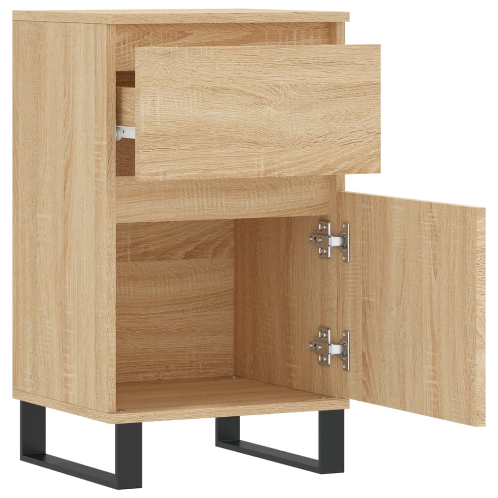 Buffets 2 pcs chêne sonoma 40x35x70 cm bois d'ingénierie - XIOS