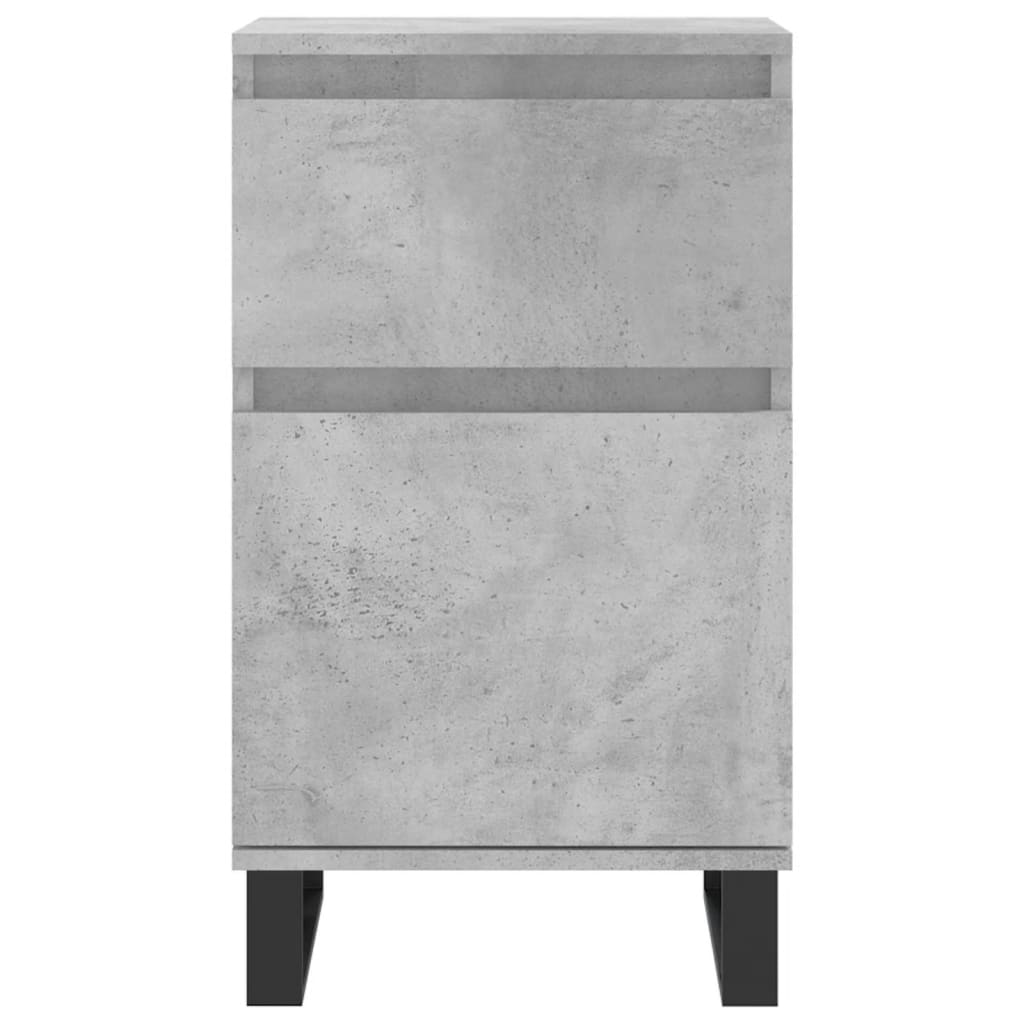 Buffet gris béton 40x35x70 cm bois d'ingénierie - XIOS