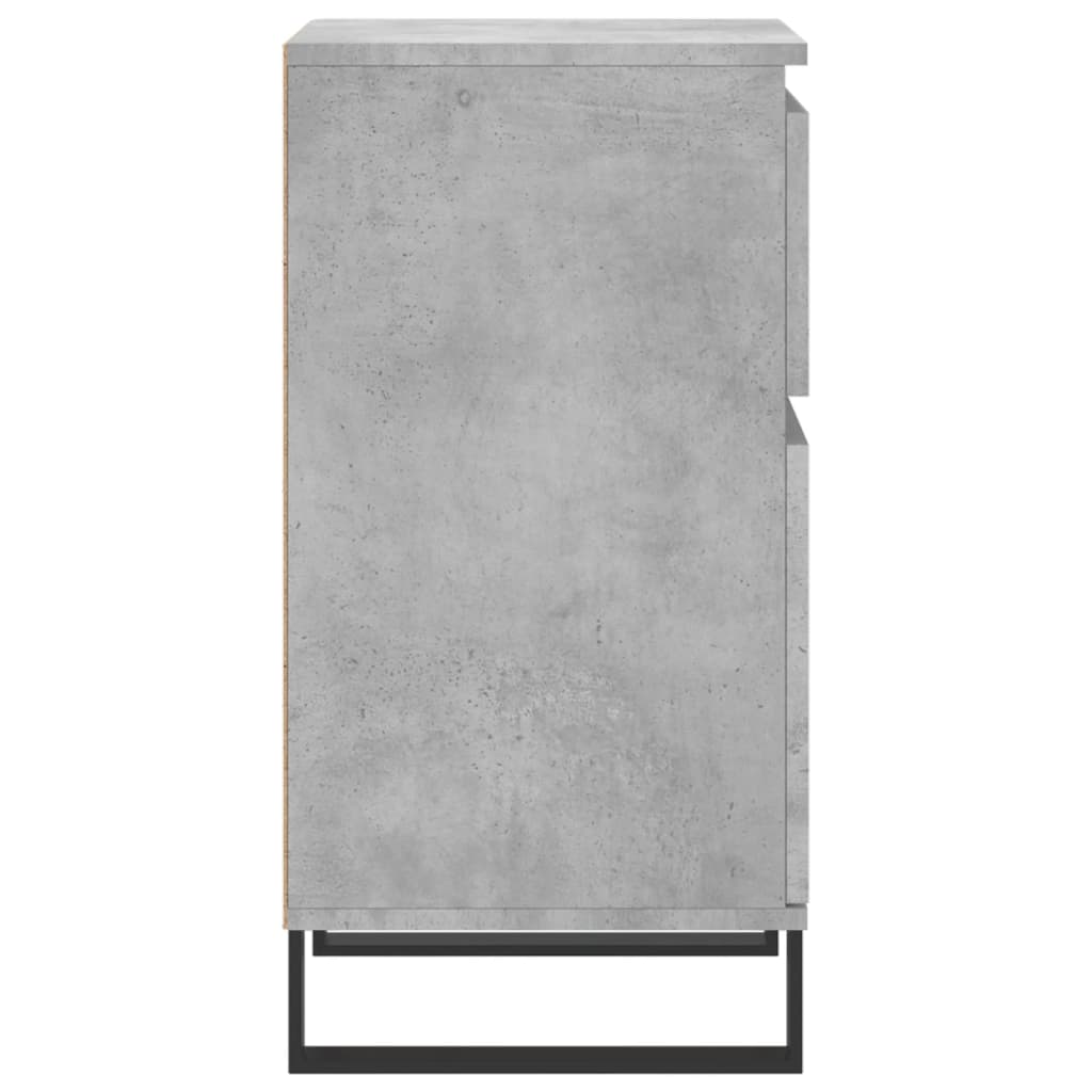 Buffet gris béton 40x35x70 cm bois d'ingénierie - XIOS