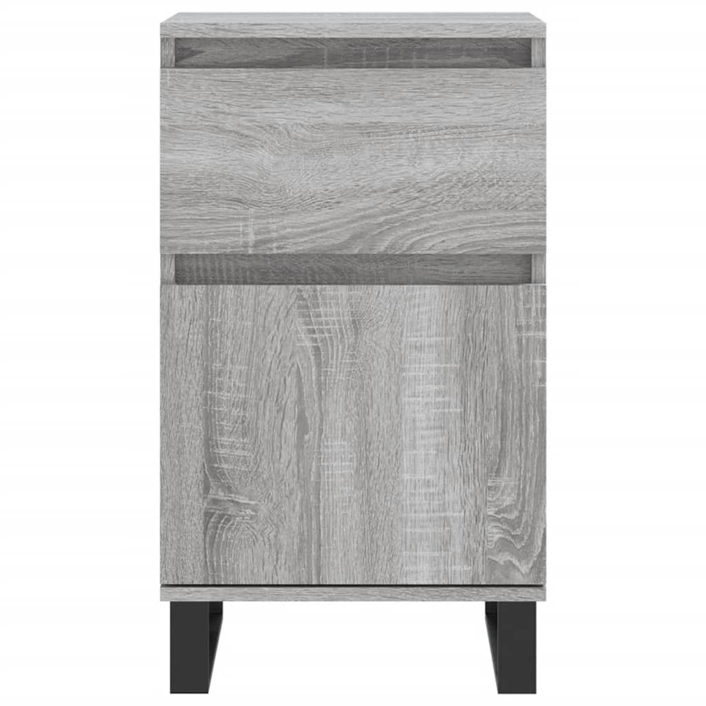 Buffet sonoma gris 40x35x70 cm bois d'ingénierie - XIOS