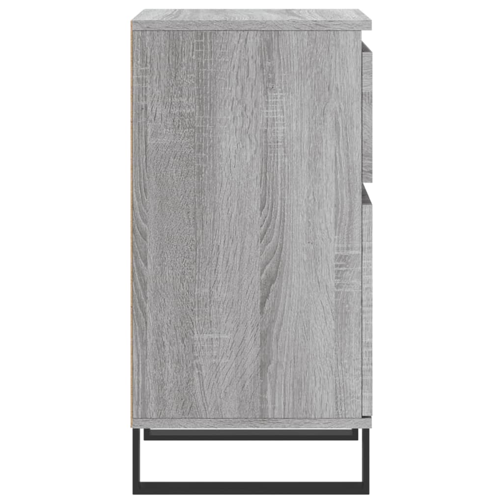 Buffet sonoma gris 40x35x70 cm bois d'ingénierie - XIOS