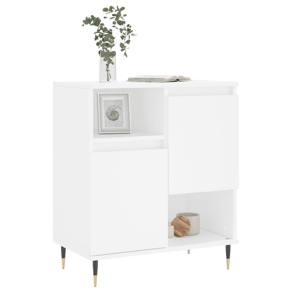 Buffet Blanc 60x35x70 cm Bois d'ingénierie - XIOS