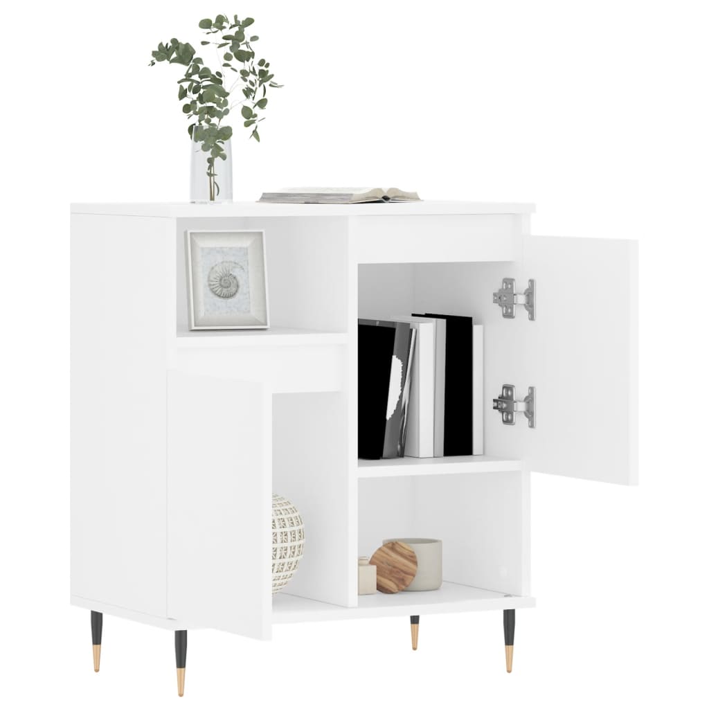 Buffet Blanc 60x35x70 cm Bois d'ingénierie - XIOS