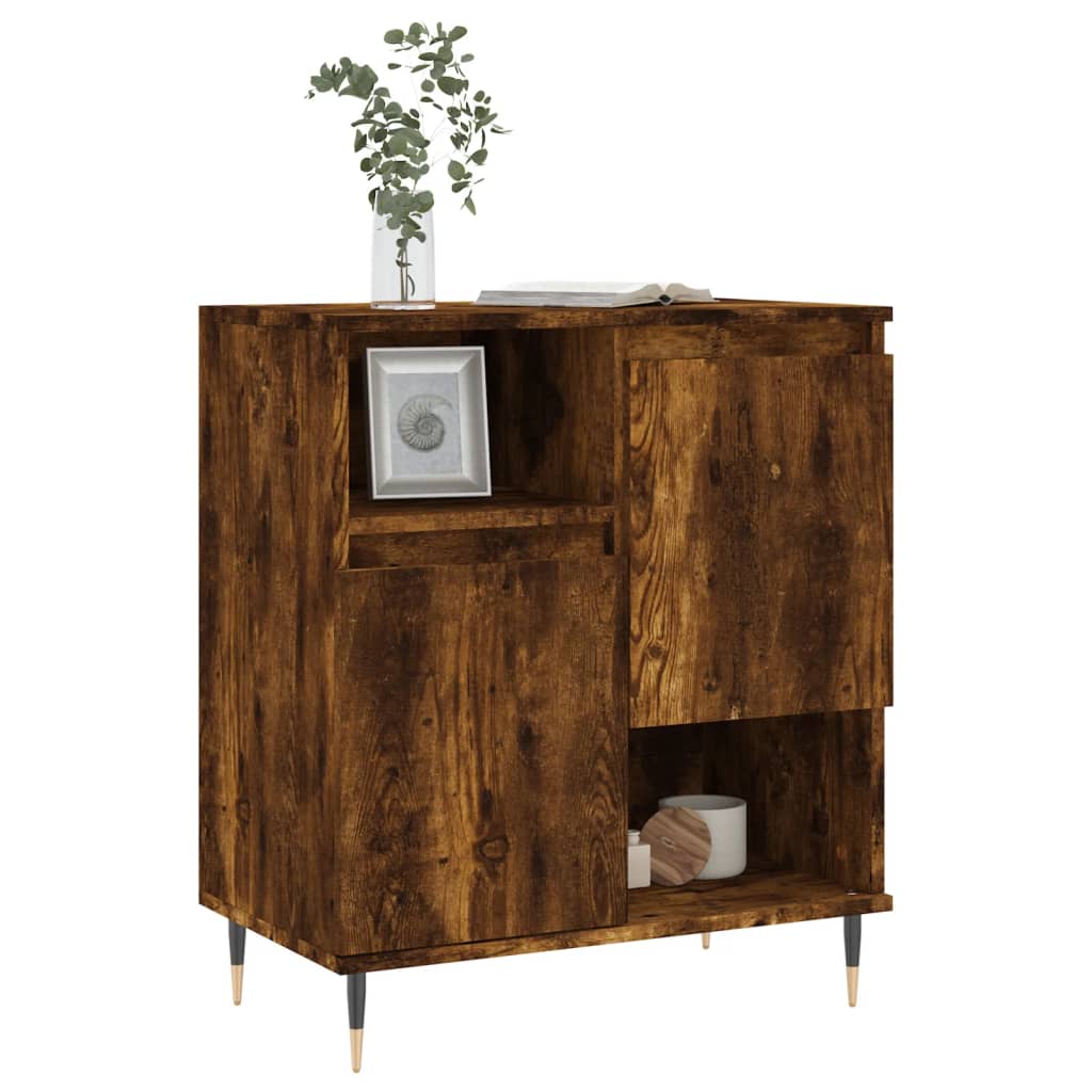 Buffet Chêne fumé 60x35x70 cm Bois d'ingénierie - XIOS