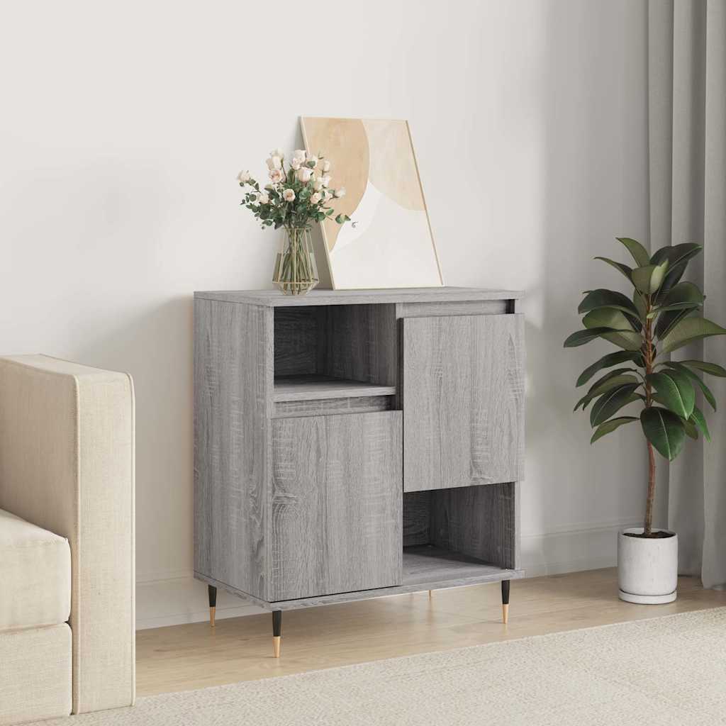 Buffet Sonoma gris 60x35x70 cm Bois d'ingénierie - XIOS